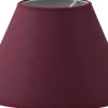 Chintz Lampskärm Ø42cm Vinröd