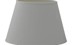 Chintz Oval Lampskärm 25cm Vit