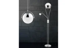 Chris Golvlampa LED uplight krom