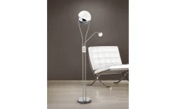 Chris Golvlampa LED uplight krom