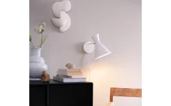 Cindy Vägglampa Matt Vit