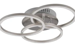 Circle Plafond LED i borstat stål