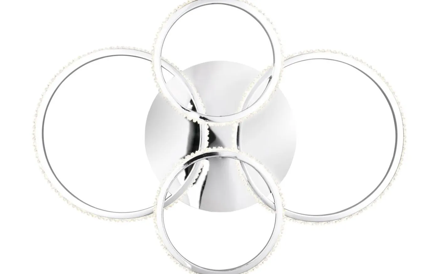 Cires Plafond LED krom/kristalleffekt 4000K