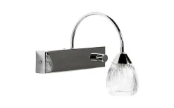 Öckerö Vägglampa Krom/Klar IP21
