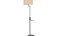 Claas Golvlampa E27 mattsvart