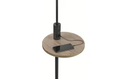 Claas Golvlampa E27 mattsvart