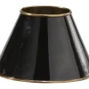 Classic Metallskärm Ø19cm Svart/Antikmässing