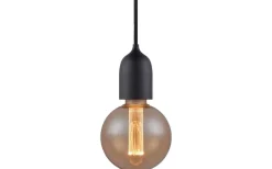 Classic Pendel Med E27-Sockel Svart