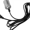 Classical Sladdställ Zink E27 3,5m Textilkabel