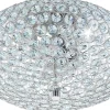 Clemente Kristallplafond 35cm Krom