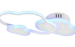 Cloudy Plafond LED mattvit RGBW