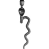 Cobra Vägglampa 47cm Antik Silver