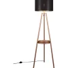 Colette Golvlampa E27 kaffebrun