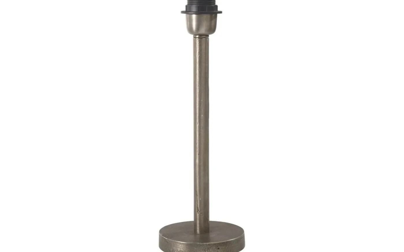Columbus Lampfot Metall 35cm Råsilver
