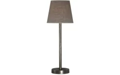 Columbus Lampfot Metall 50cm Råsilver