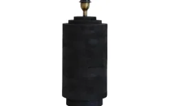 Columna Lampfot 50cm Antik Svart