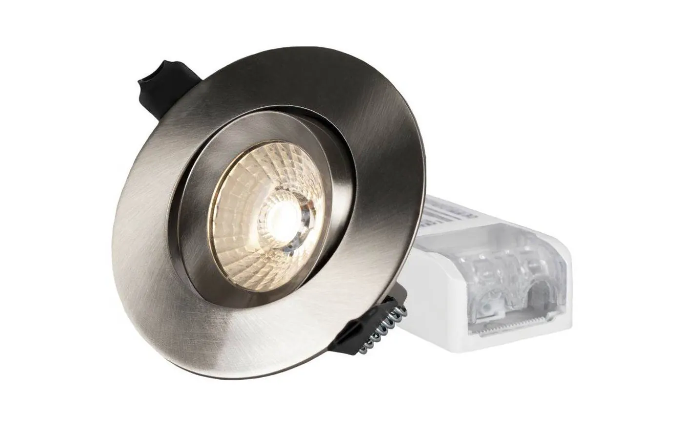 Comfort G3 Tilt Borstad Stål 3000K 7,5W IP44