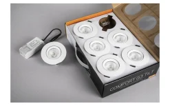 Comfort G3 Tilt 6-Pack Vit 3000K 7,5W IP44