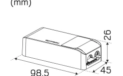 Comfort G3 Tilt 6-Pack Vit 3000K 7,5W IP44