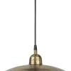 Como Taklampa 28cm Beaten Gold