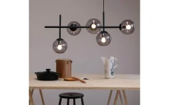 Como Taklampa 93cm Rök/Svart