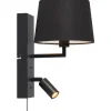 Como Vägglampa Svart