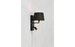 Como Vägglampa Svart