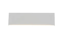 Concha Vägglampa LED 28cm mattvit