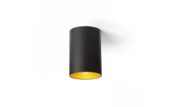 Connor Takspotlight 7cm GU10 Svart/Guld