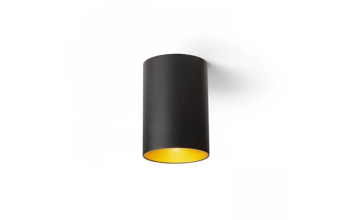 Connor Takspotlight 7cm GU10 Svart/Guld
