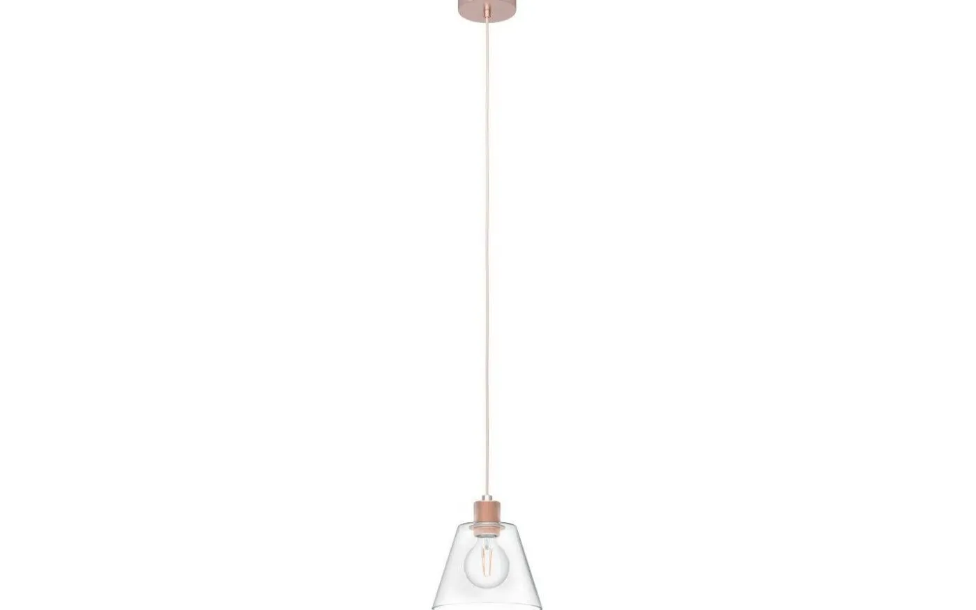 Copley Fönsterlampa 20cm Roséguld