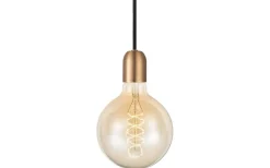Copper Pendel Med E27-Sockel Koppar