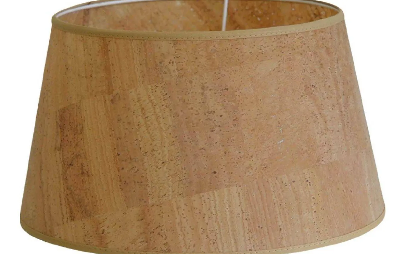 Cork Lampskärm Låg Ø21cm Transparent Natur