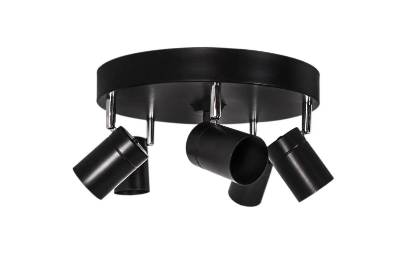 Correct Takspotlight 30cm 5L Svart