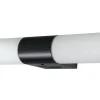 Cosenza Vägglampa med Uttag 44cm Svart IP44