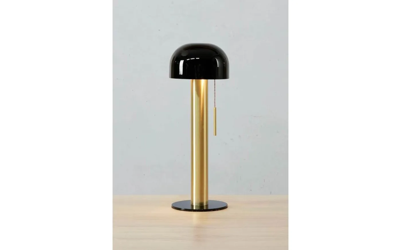 Costa Bordslampa 46cm Svart/Borstad Mässing