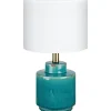 Cous Bordslampa 42cm Antikblå/Vit