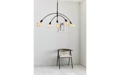 Crux Taklampa 104cm 5L Svart