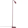 Curve Golvlampa 146cm Matt Mörkröd