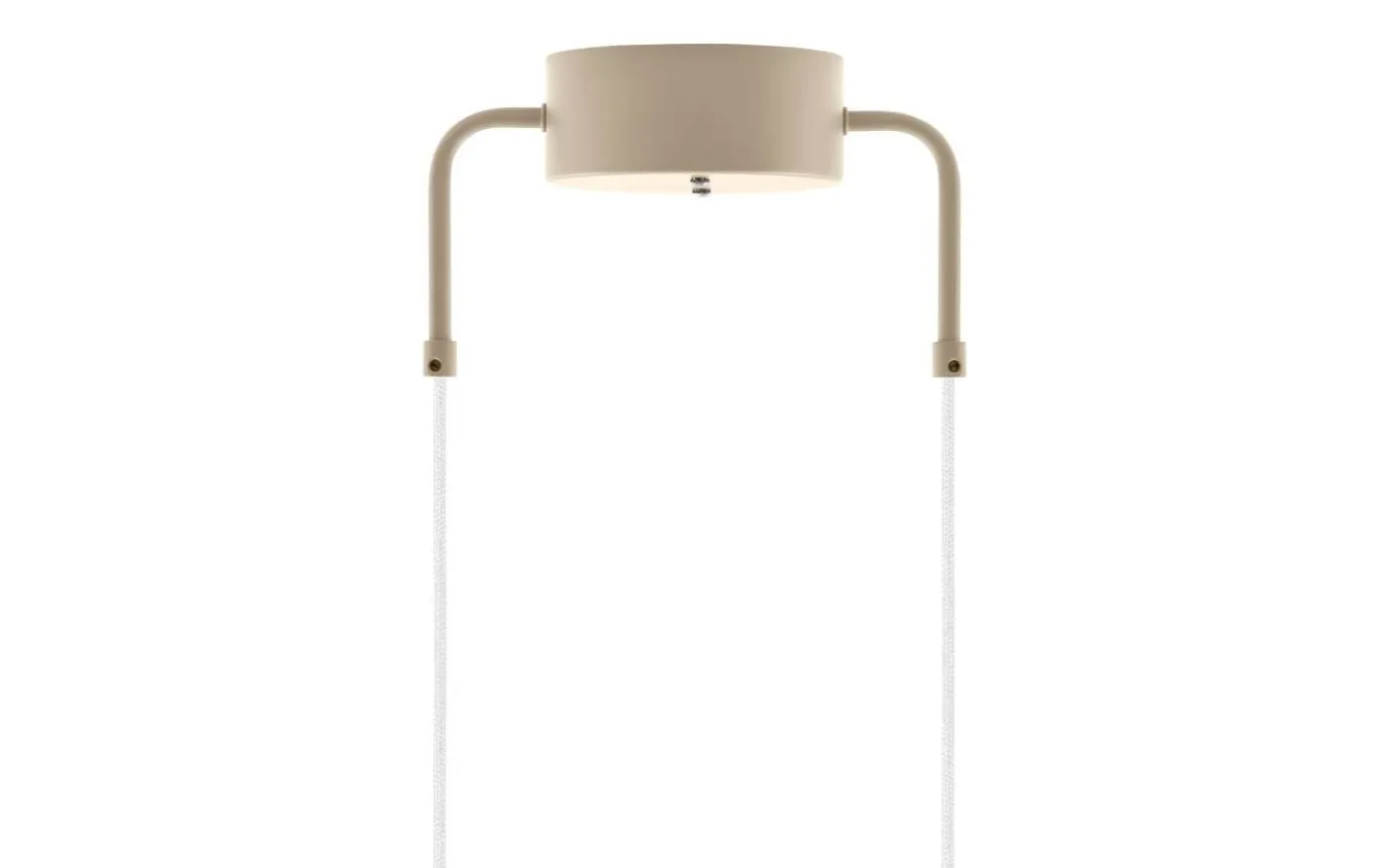 Curve Taklampa 50cm Beige