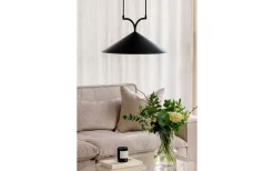 Curve Taklampa 50cm Svart