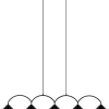 Curve Taklampa 165cm Svart