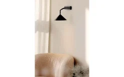 Curve Vägglampa Svart