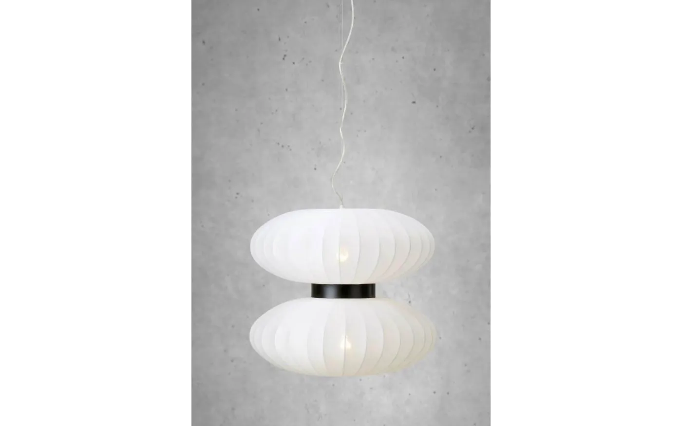 Daburu Taklampa 55cm Vit/Svart