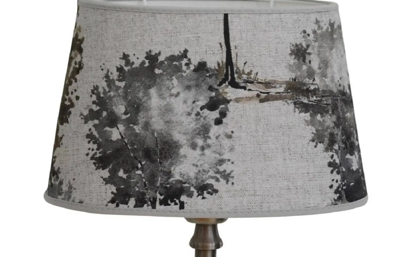 Daga Oval Lampskärm 30cm Grå