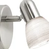 Dakar Vägglampa Nickel