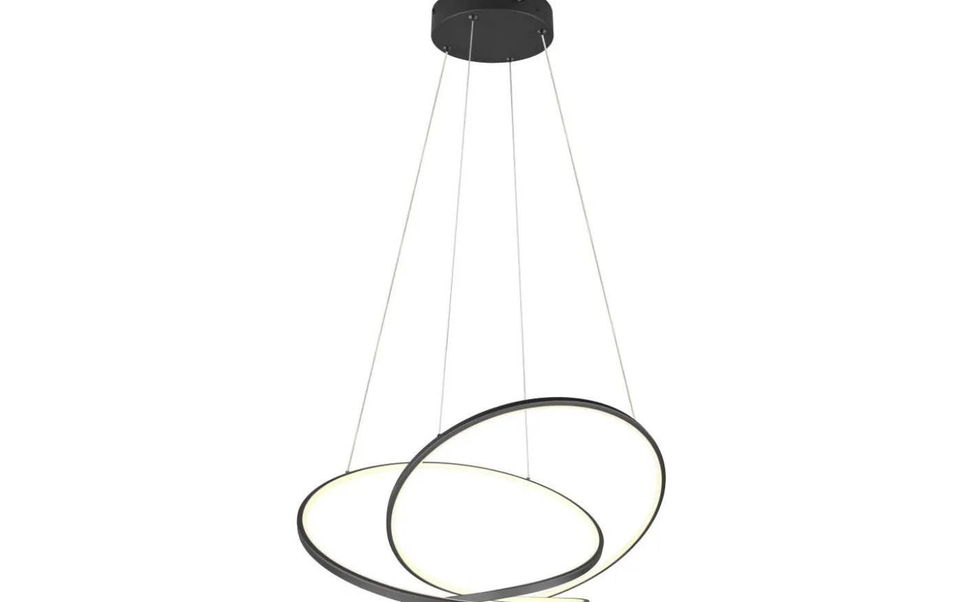 Darvin Takpendel LED 84cm mattsvart