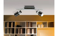 Davida Takspotlight 39cm GU10 LED 3000K 2x4,6W Nickel