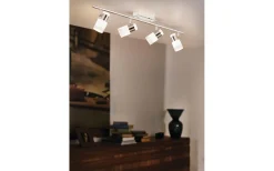 Davida Takspotlight 78cm GU10 LED 3000K 4x5W Vit