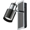 Davida Vägglampa LED 3000K 4,6W Nickel/Svart